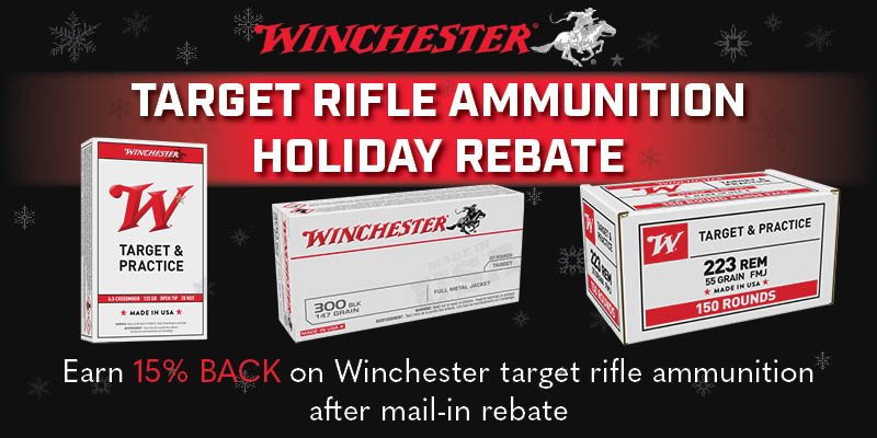 Target Rifle Ammunition Holiday Rebate